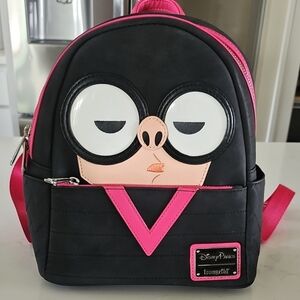 Loungefly Black and Pink Penguin-Inspired Bag